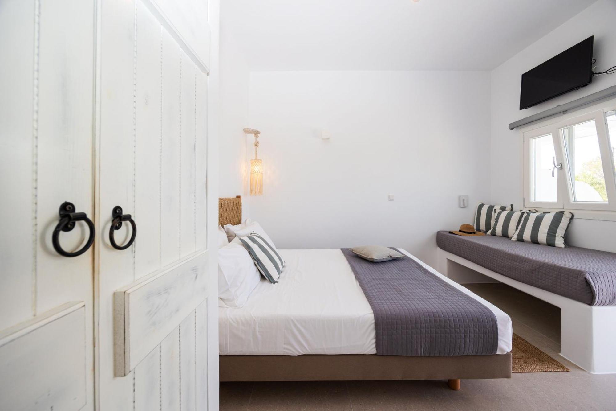 Flisvos Beach Studios Naxos City المظهر الخارجي الصورة