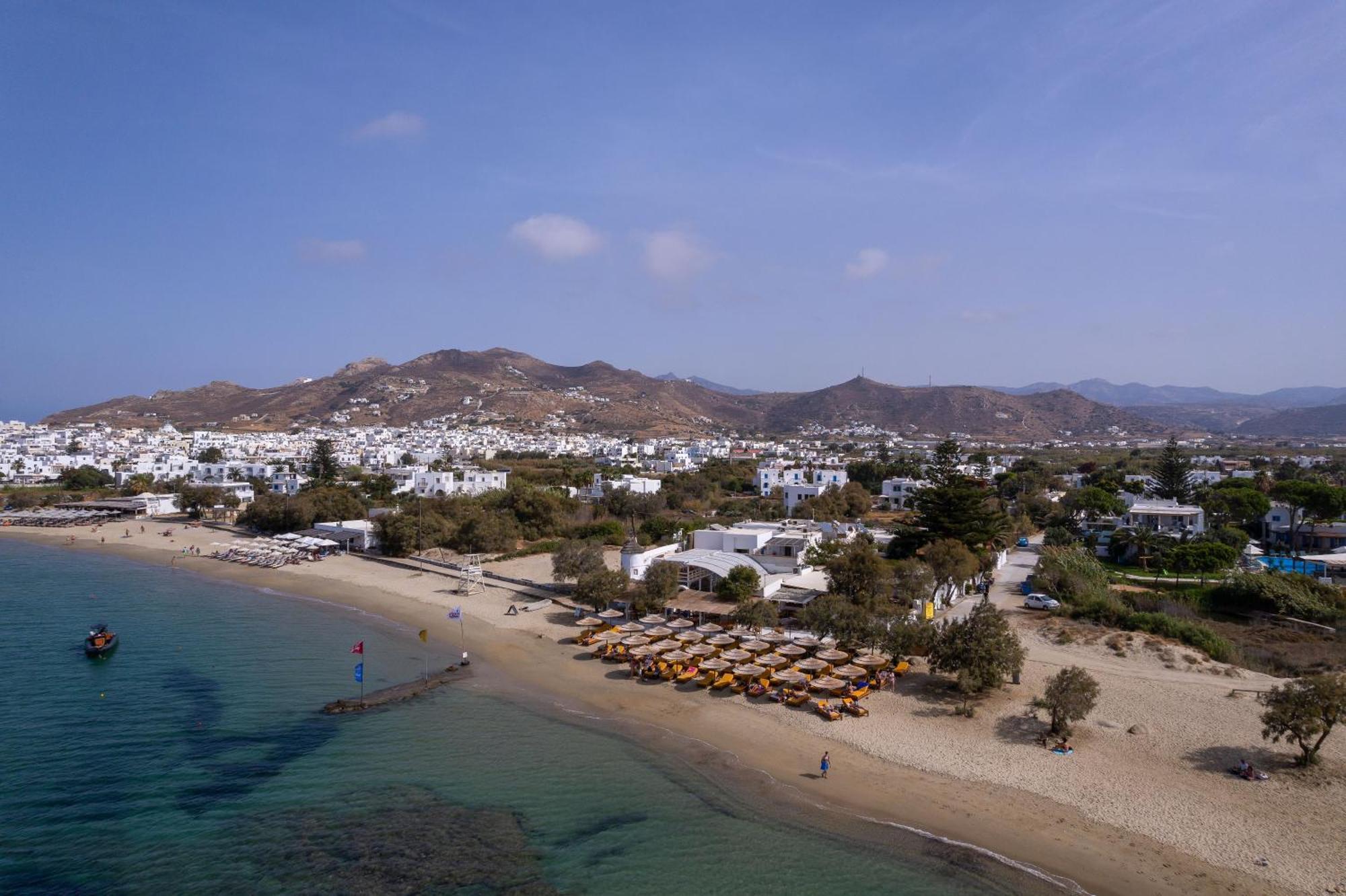Flisvos Beach Studios Naxos City المظهر الخارجي الصورة