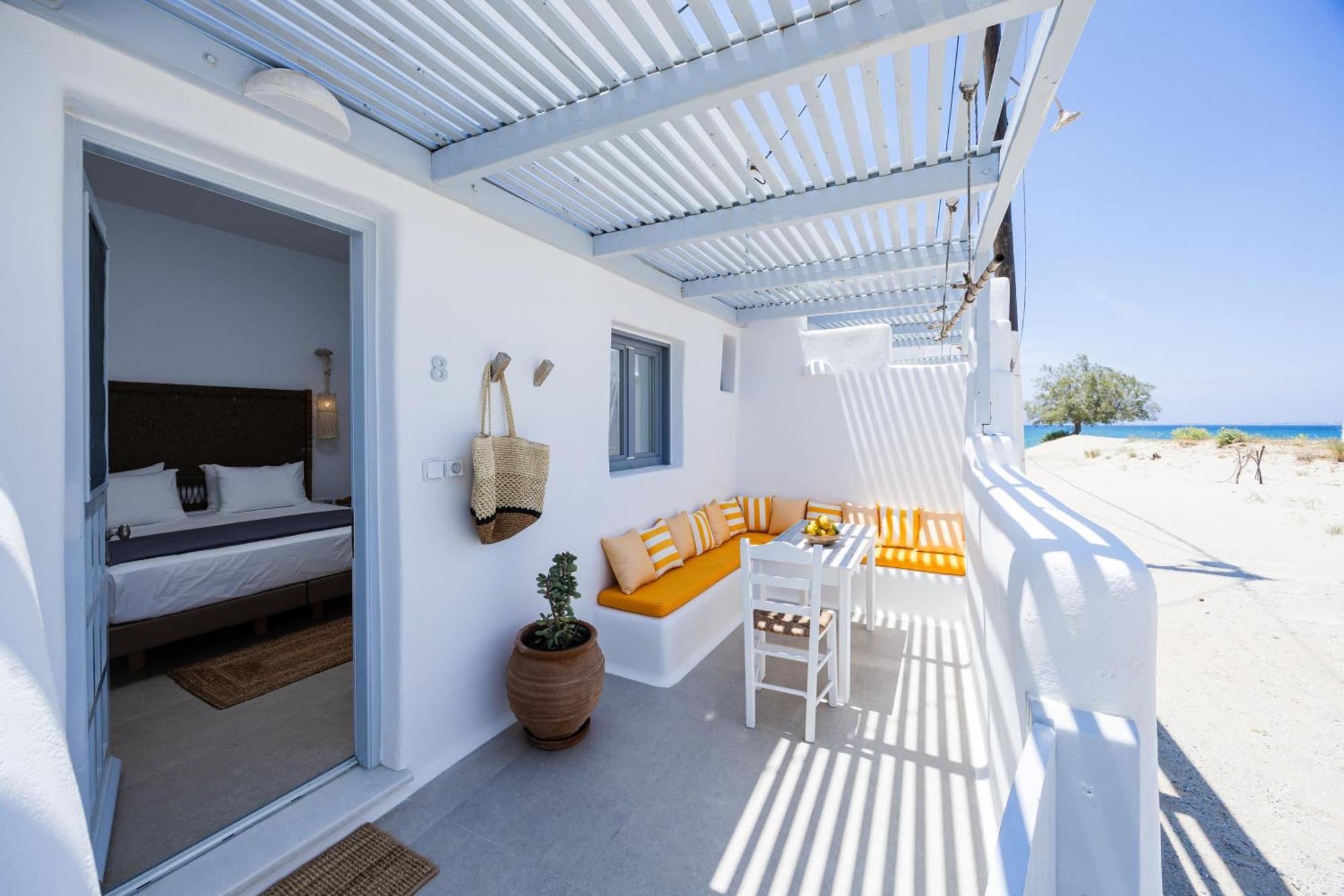 Flisvos Beach Studios Naxos City المظهر الخارجي الصورة