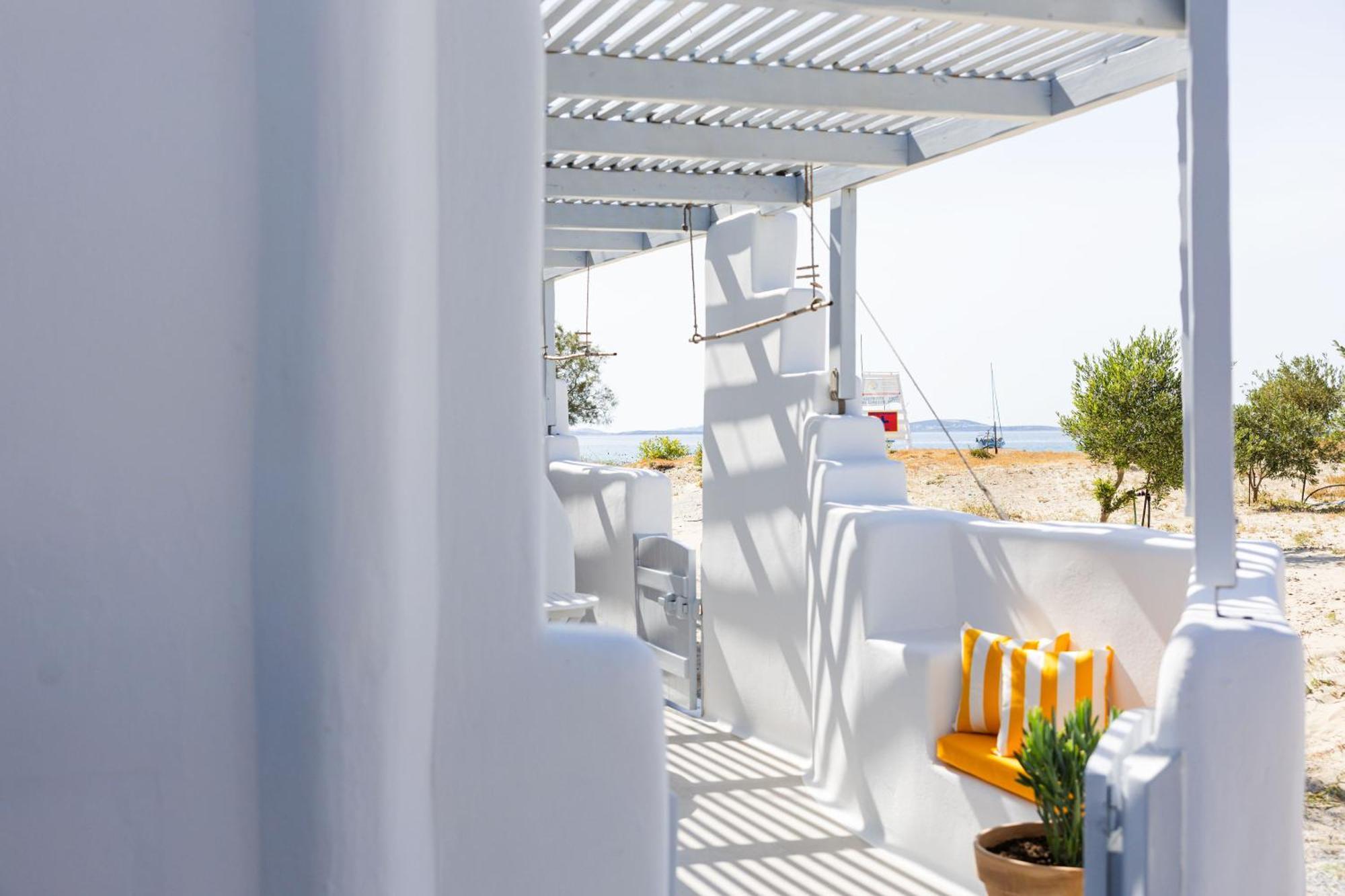 Flisvos Beach Studios Naxos City المظهر الخارجي الصورة
