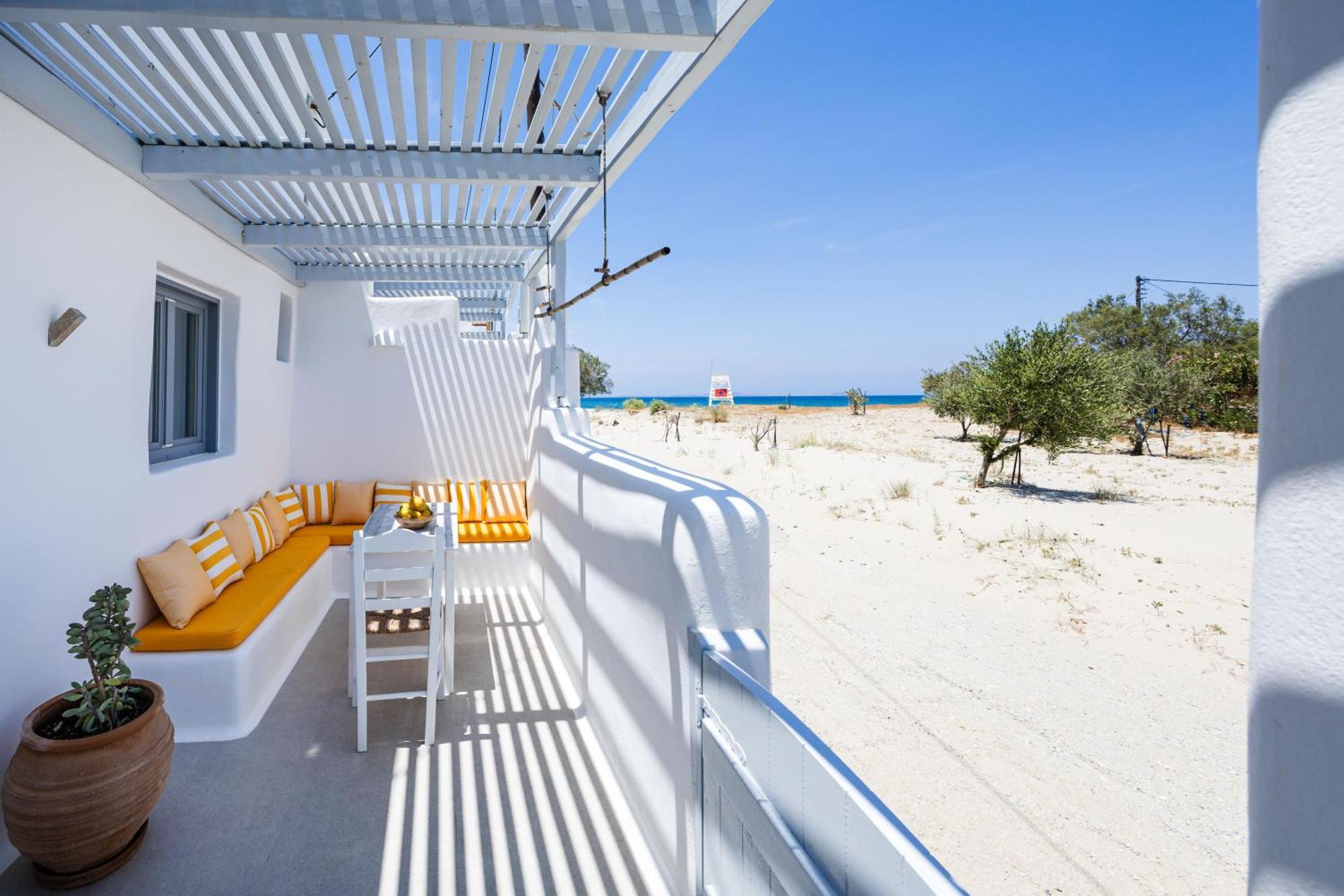 Flisvos Beach Studios Naxos City المظهر الخارجي الصورة